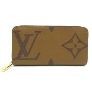 Pre-owned Canvas wallets Louis Vuitton Vintage , Brown , Unisex