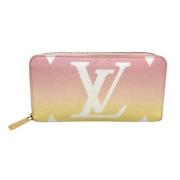 Pre-owned Fabric wallets Louis Vuitton Vintage , Pink , Dames