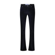 Slim Fit Corduroy Broek met Zak Jacob Cohën , Blue , Heren