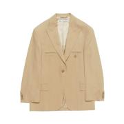 Stijlvol Pak voor Mannen Acne Studios , Beige , Dames