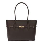 Goccia Tote L Furla , Brown , Dames