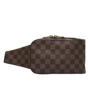 Pre-owned Canvas shoulder-bags Louis Vuitton Vintage , Brown , Dames