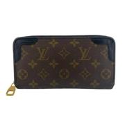 Pre-owned Canvas wallets Louis Vuitton Vintage , Black , Dames