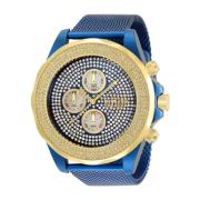 Pro Diver Quartz Horloge Blauwe Wijzerplaat Invicta Watches , Blue , H...