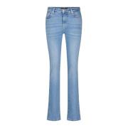 Klassieke Straight Leg Denim Jeans 7 For All Mankind , Blue , Dames