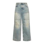 Jeans met vintage effect Balenciaga , Blue , Heren