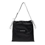 Tas Stoftype Shopper Balenciaga , Black , Heren