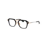 Stijlvolle Optische Bril door Aegeus Dita , Black , Heren