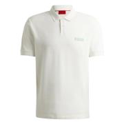 Stijlvolle Polo Shirt voor Mannen Hugo Boss , White , Heren