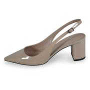 Ines Sling Blokhak Pumps Beige Hugo Boss , Beige , Dames