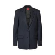 Damesblazer met zakken en knoopsluiting Hugo Boss , Black , Dames