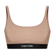 BH met logo Tom Ford , Beige , Dames