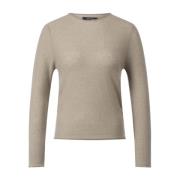 Pailletten Wollen Trui Marc Cain , Gray , Dames