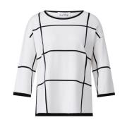 Casual 3/4 Mouw Shirt Joseph Ribkoff , White , Dames