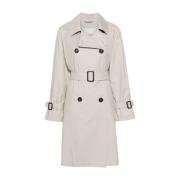 Grijze Jas Dames Stijlvolle Jas Max Mara , Gray , Dames