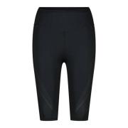 Logo Print Elastische Fietsbroek Adidas by Stella McCartney , Black , ...