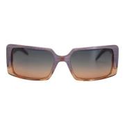 Pre-owned Plastic sunglasses Chanel Vintage , Purple , Dames