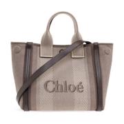 Handtas Draag Klein Chloé , Beige , Dames