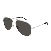 Zilver/Grijs Zonnebril SL 800 Saint Laurent , Gray , Unisex