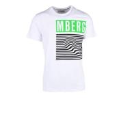 Tshirt Bikkembergs , White , Heren