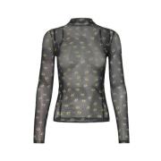 Dames Top in Diverse Kleuren Hugo Boss , Black , Dames