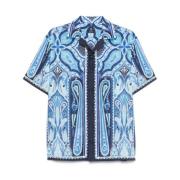 Stijlvolle Overhemden Collectie Etro , Blue , Heren