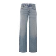 Blauwe Straight Leg Jeans Haikure , Blue , Dames