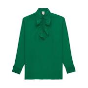 Ortiz Shirt Ines De La Fressange Paris , Green , Dames