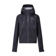 Winddichte Hoodie met Zakken Maison Margiela , Black , Dames