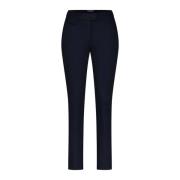 Elegante Slim Fit Broek Made in Italy Dondup , Blue , Dames