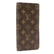 Pre-owned Canvas wallets Louis Vuitton Vintage , Brown , Dames