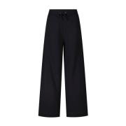 Comfortabele Wijde Sweatpants Lala Berlin , Black , Dames