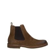 Donker Khaki Enkellaarzen Astorflex , Brown , Heren