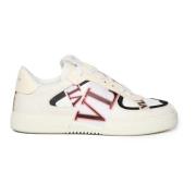 Witte Sneakers met Geperforeerde Neus Valentino Garavani , White , Her...