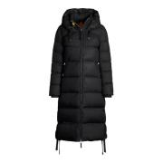 Panda Lange Jas Parajumpers , Black , Dames