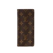 Pre-owned Canvas wallets Louis Vuitton Vintage , Brown , Dames