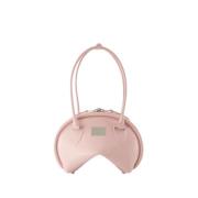 Roze Leren Mini Schoudertas Acne Studios , Pink , Dames