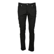 Stijlvolle Denim Jeans met Elastaan Costume National , Black , Heren