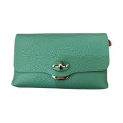 Envelop Clutch Tas Zanellato , Green , Dames