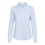 Lotte Streep Blauw Blouse &Co Woman , Blue , Dames