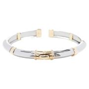 Pre-owned Metal bracelets Bvlgari Vintage , Gray , Dames