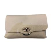 Envelop Clutch Tas Zanellato , White , Dames