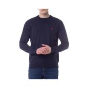 Stijlvolle Sweater 67923 U.s. Polo Assn. , Blue , Heren