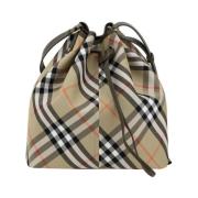 Stijlvolle geruite emmerzak Burberry , Multicolor , Dames