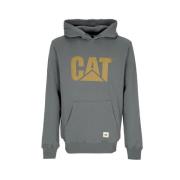 Logo Hoodie Stormy Weather CAT , Gray , Heren