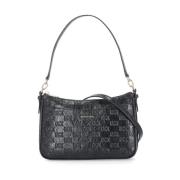 Zwarte Dames Tas met Monogram Michael Kors , Black , Dames