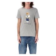 Bear Short Sleeve Tee Polo Ralph Lauren , Gray , Heren