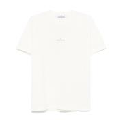 Witte T-shirts en Polos Stone Island , White , Heren