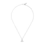 Platina Wit Hanger Ketting Vivienne Westwood , Gray , Dames