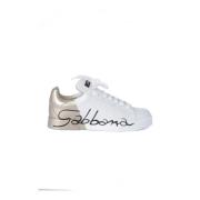 Portofino Dames Sneakers Dolce & Gabbana , White , Dames